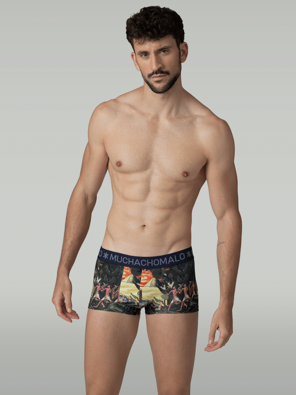 Heren 2-pack Trunks Ancient Civilizations