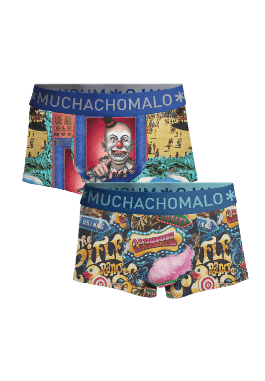 Heren 2-pack Trunks Funfair