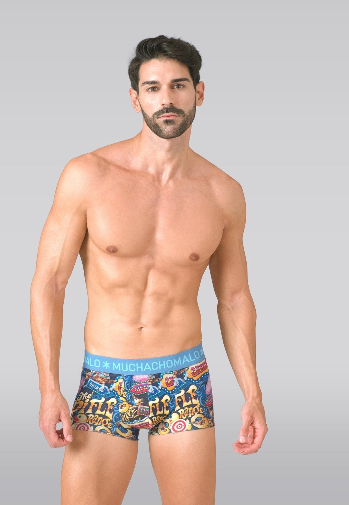 Heren 2-pack Trunks Funfair