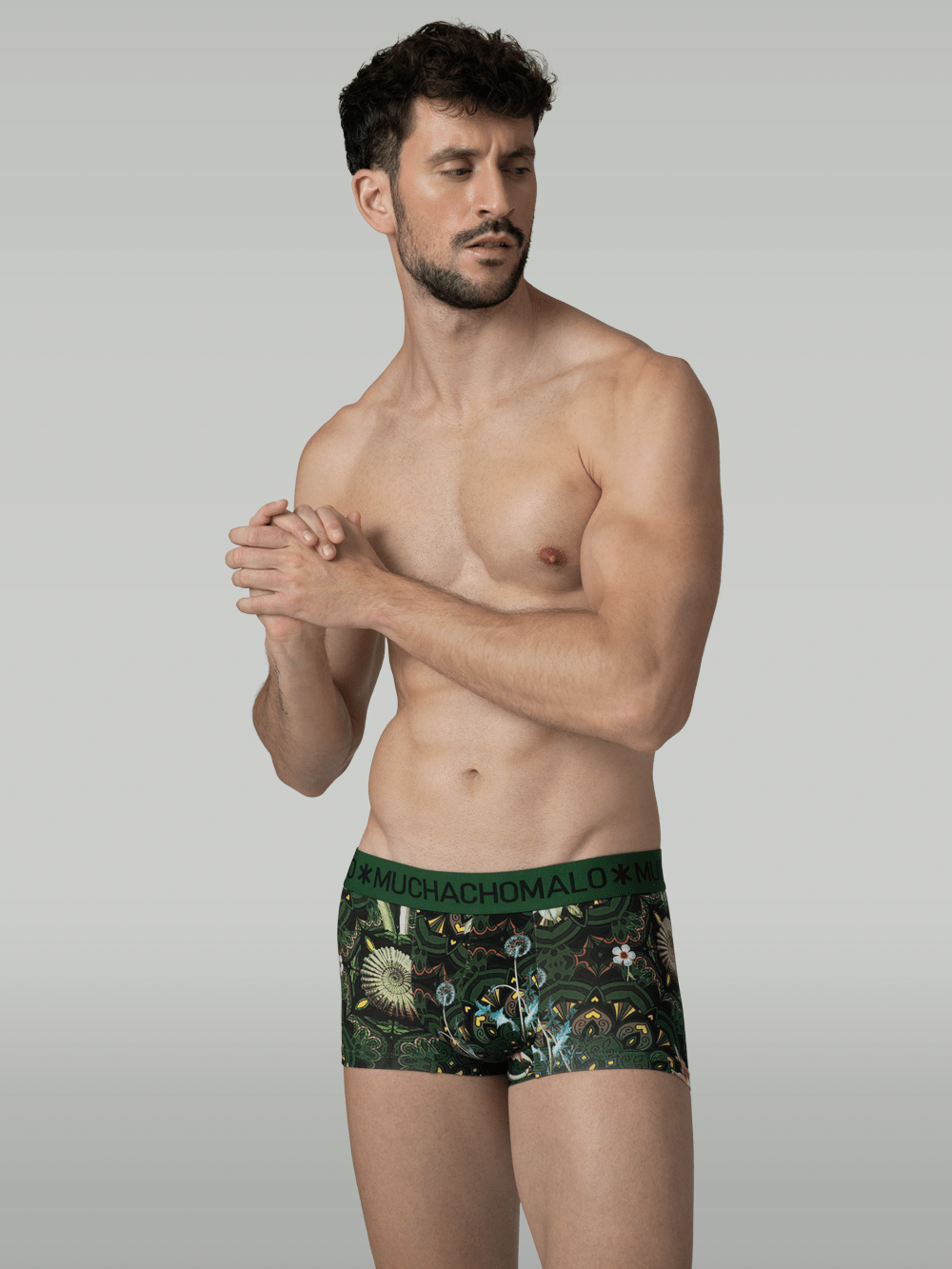 Heren 2-pack Trunks Geometric