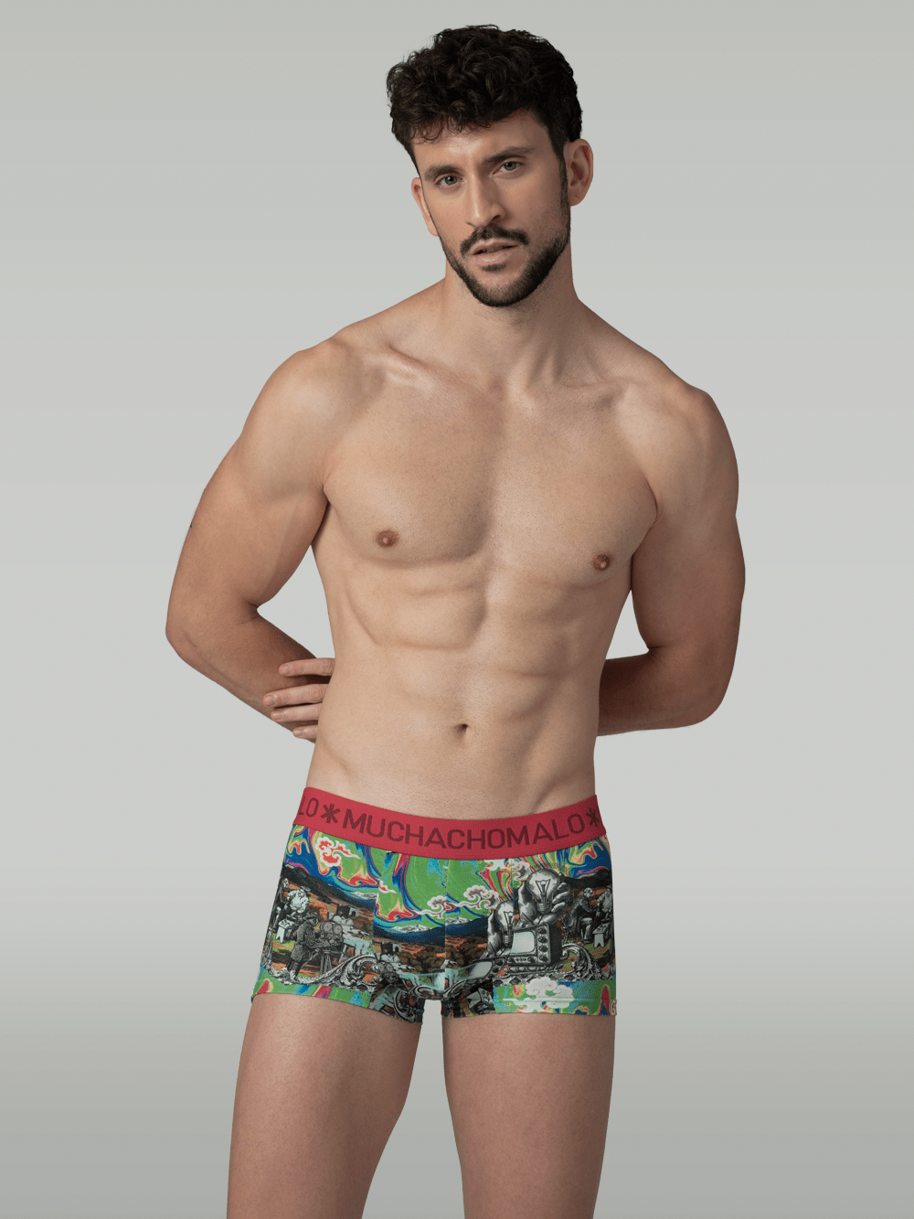 Heren 2-pack Trunks New School