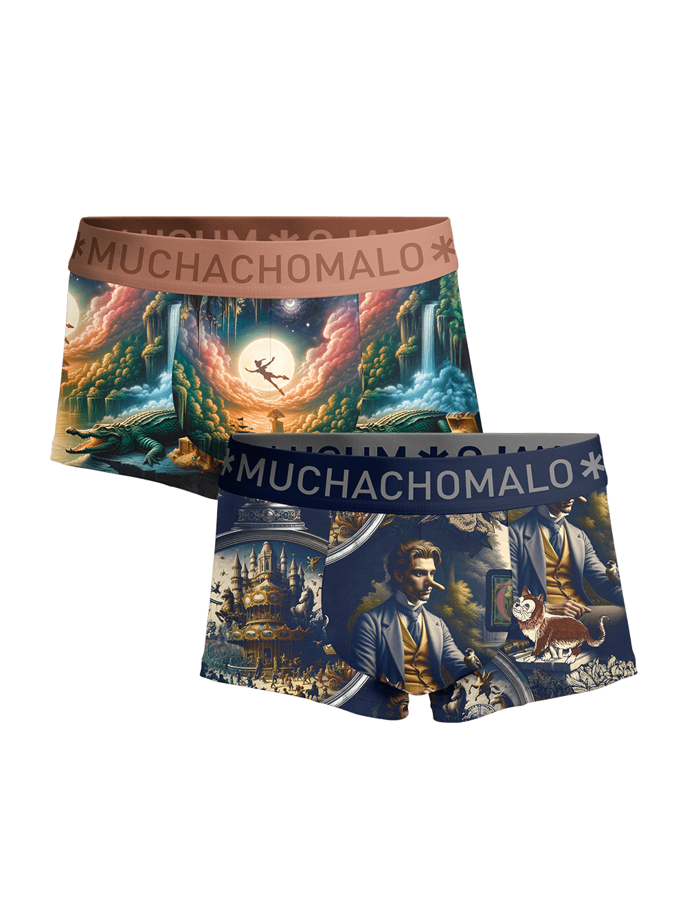 Heren 2-pack Trunks Pinocchio Peter