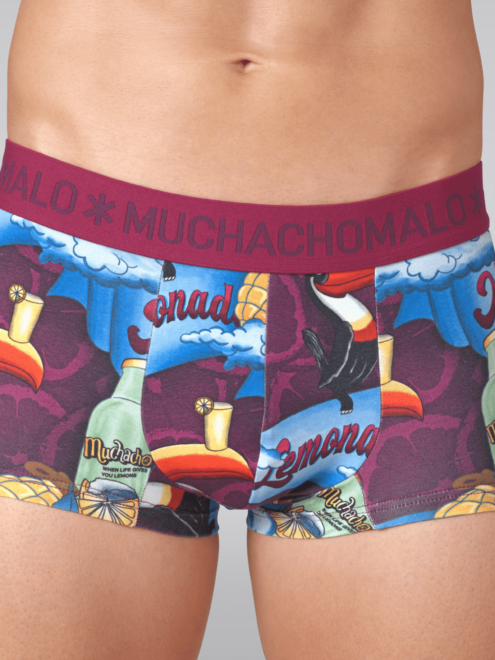 Heren 2-pack Trunks Summer Fruit