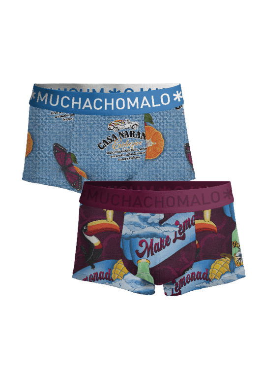 Heren 2-pack Trunks Summer Fruit