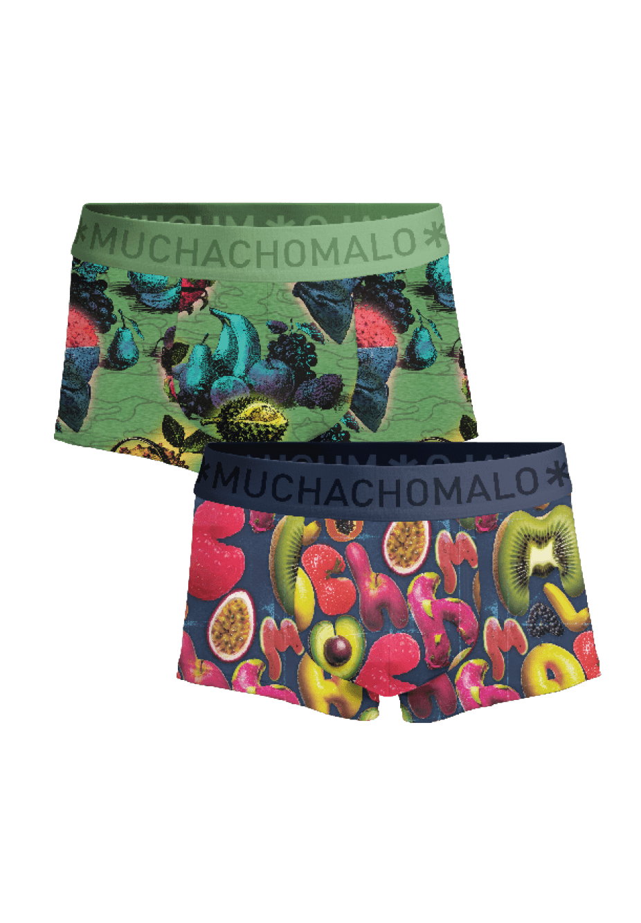 Heren 2-pack Trunks Weird Fruit