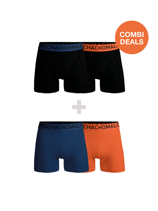 Heren 2+2-pack Microfiber