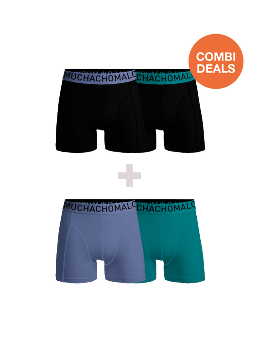 Heren 2+2-pack Microfiber
