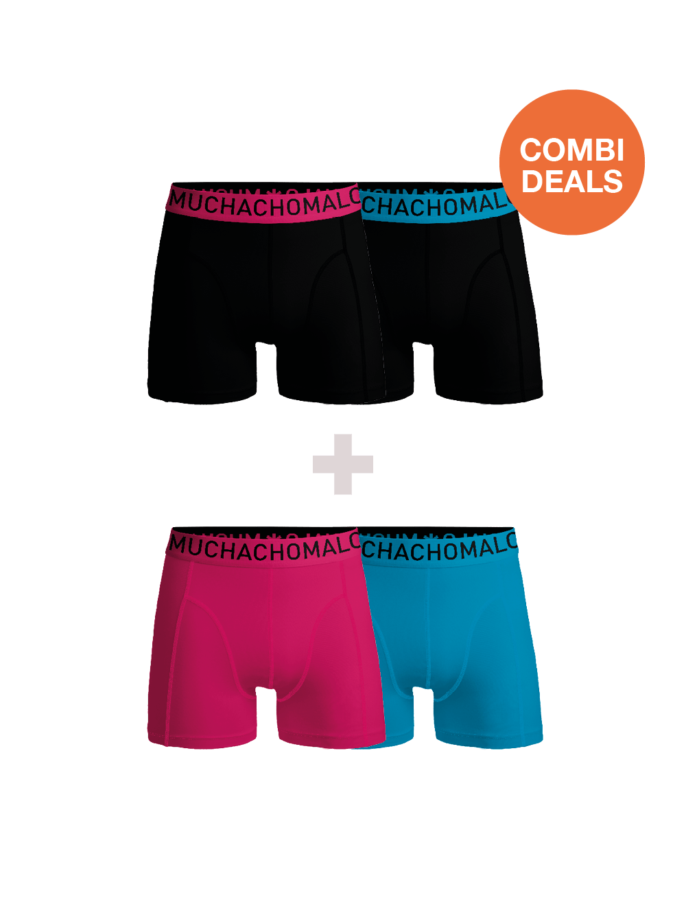 Heren 2+2-pack Microfiber