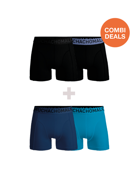 Heren 2+2-pack Microfiber