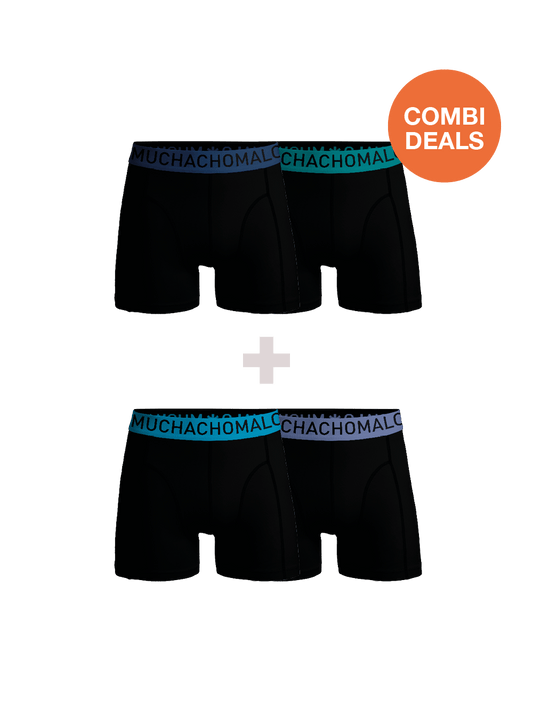 Heren 2+2-pack Microfiber