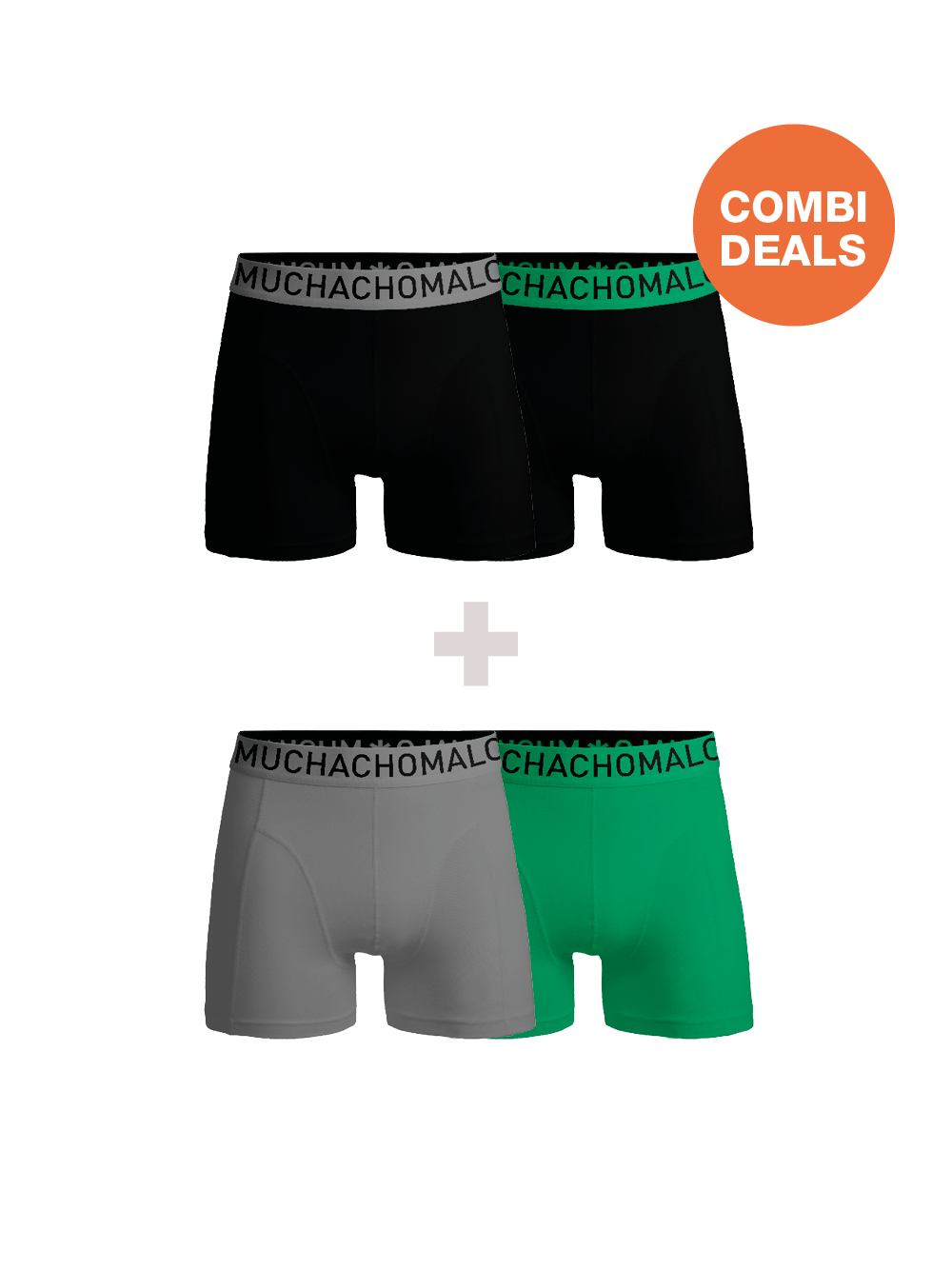 Heren 2+2-pack Microfiber