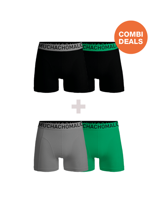 Heren 2+2-pack Microfiber