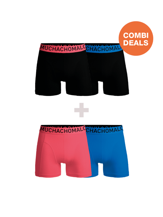 Heren 2+2-pack Microfiber