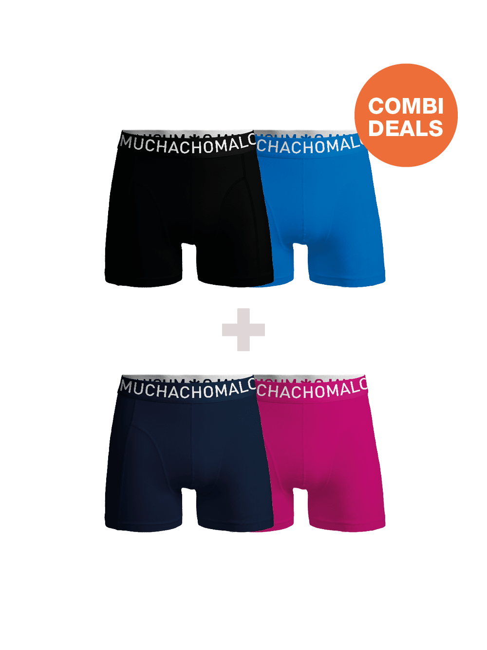 Heren 2+2-pack Microfiber