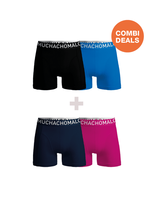 Heren 2+2-pack Microfiber