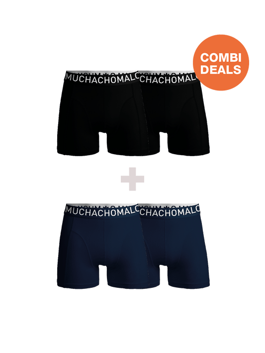 Heren 2+2-pack Microfiber