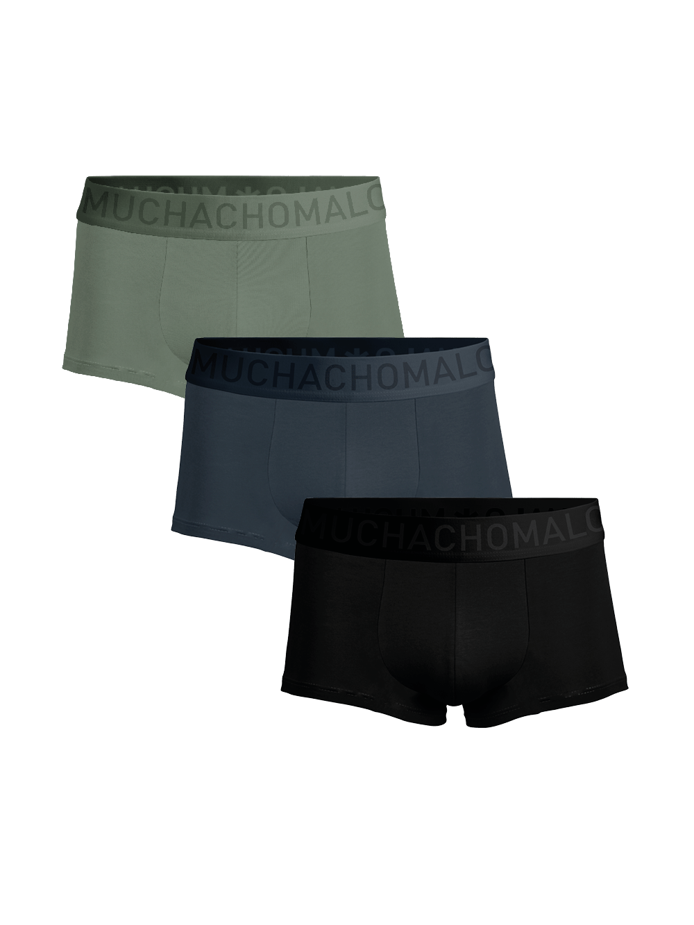 Heren 3-pack Trunks Bamboe