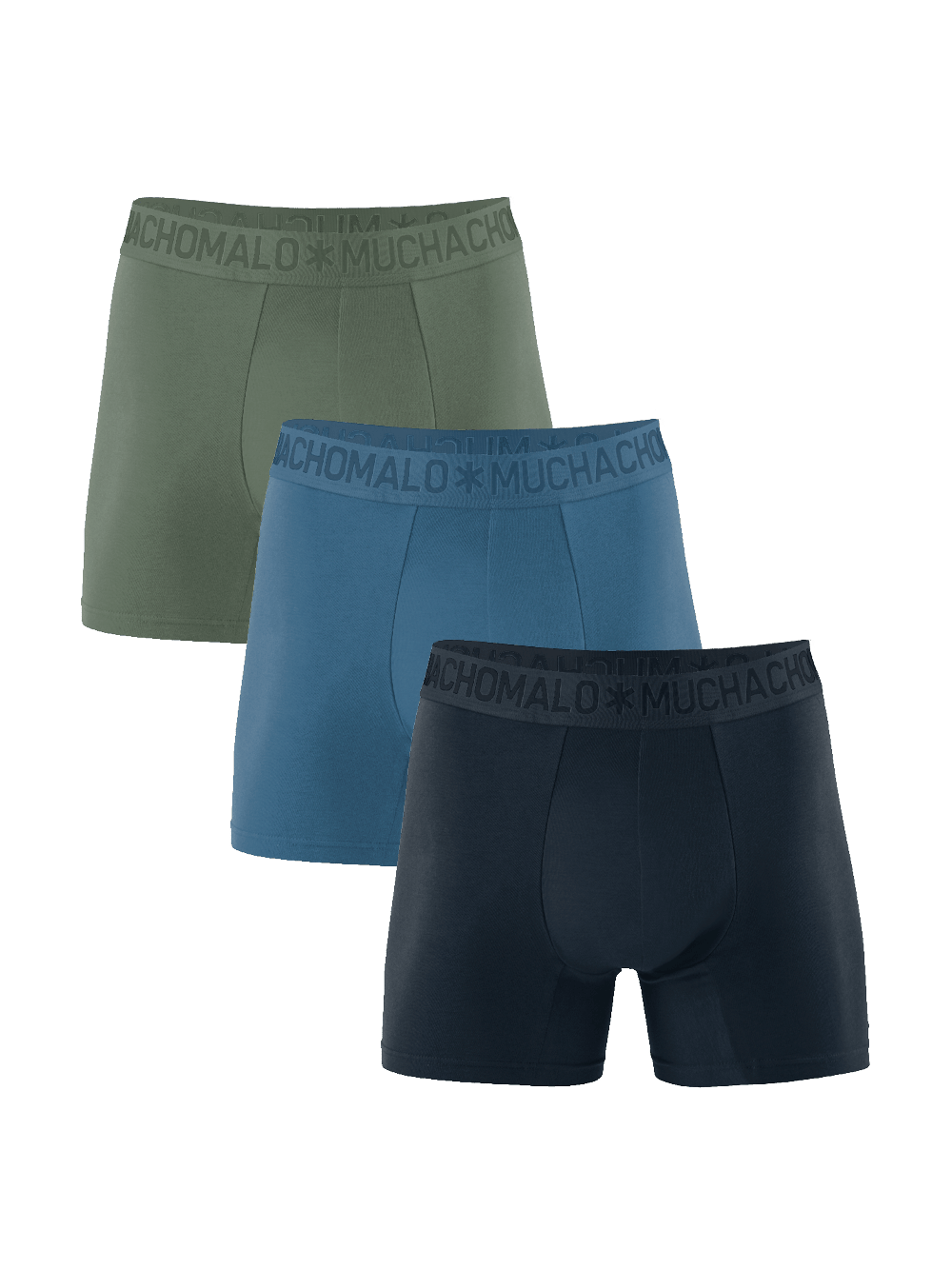 Heren 3-pack Boxershorts Bamboe