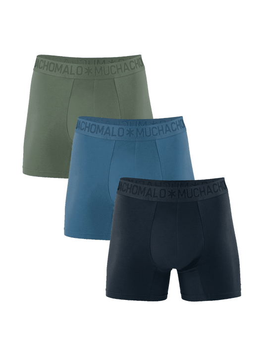 Heren 3-pack Boxershorts Bamboe