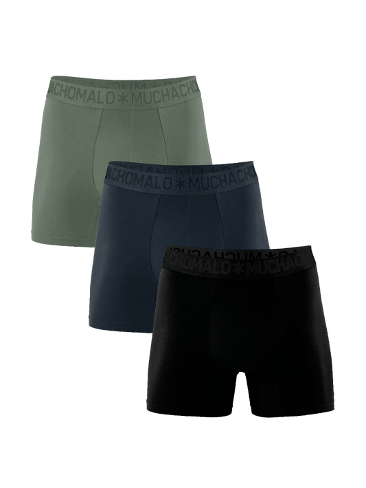 Heren 3-pack Boxershorts Bamboe