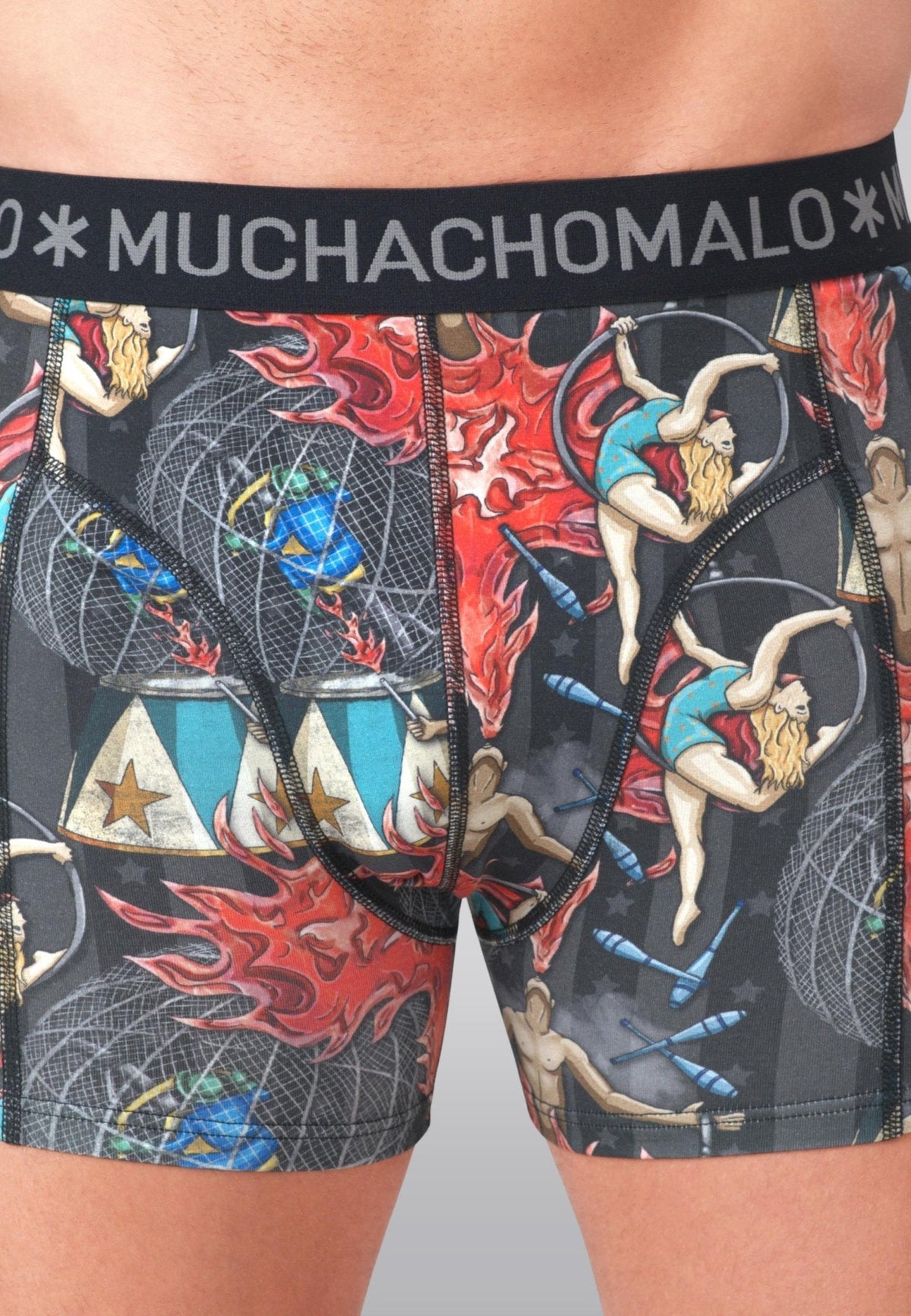 Heren 3-pack Boxershorts Circus