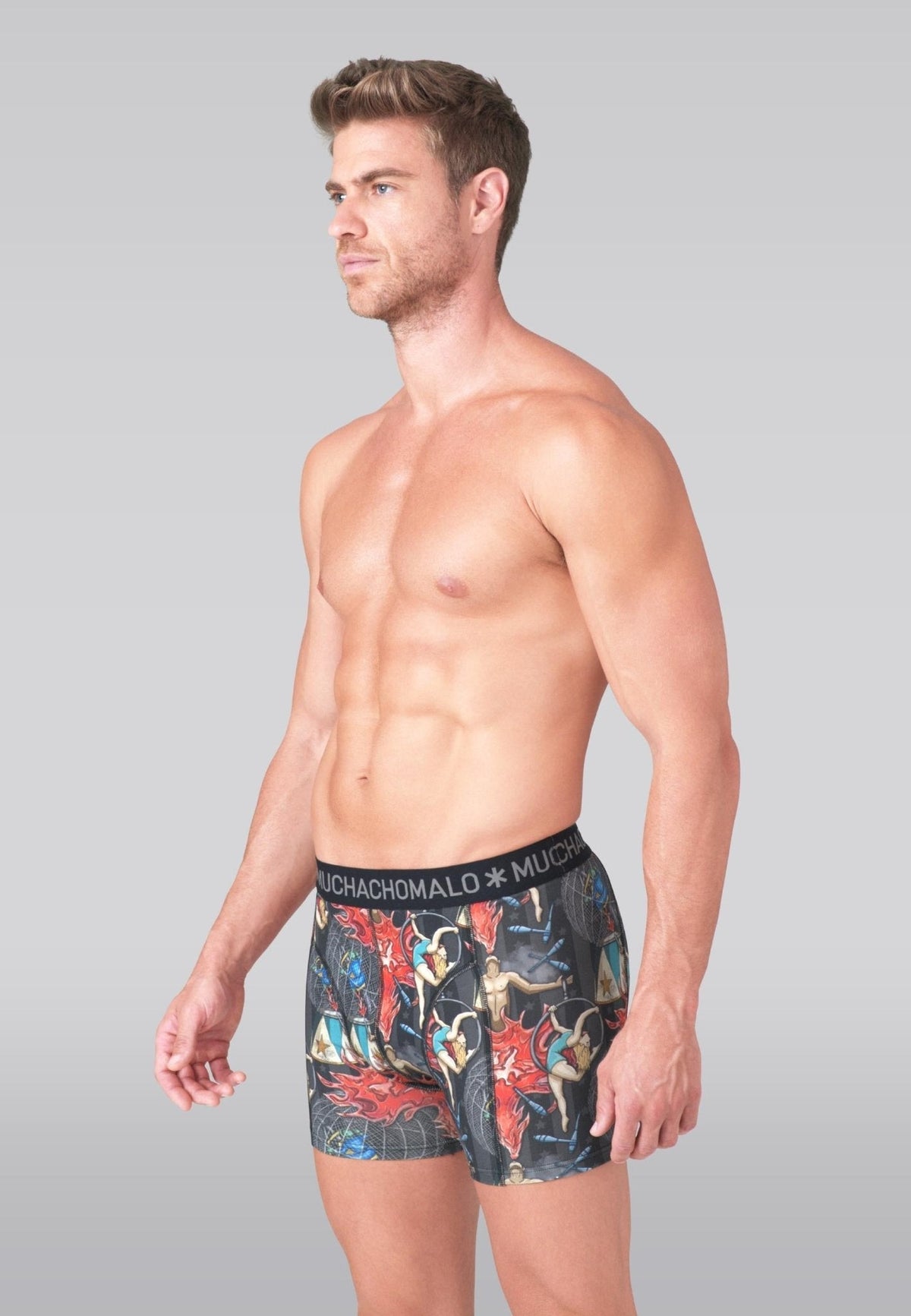Heren 3-pack Boxershorts Circus