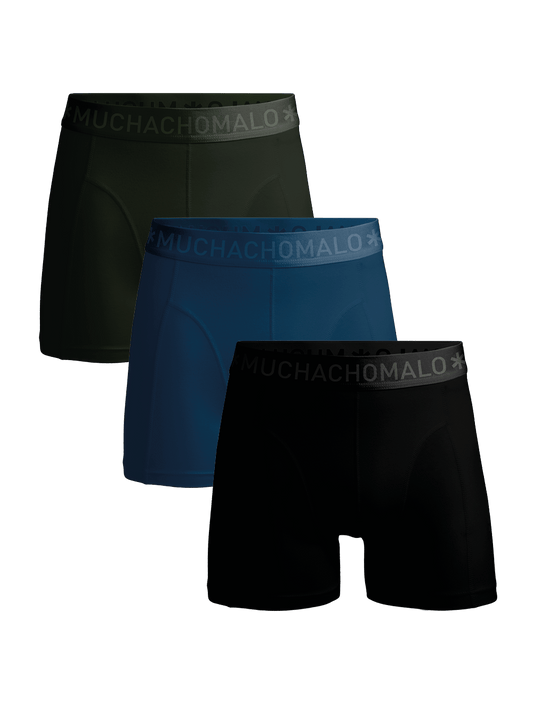 Heren 3-pack Boxershorts Cotton Modal