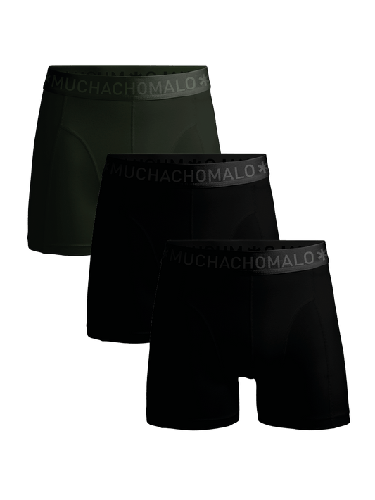 Heren 3-pack Boxershorts Cotton Modal