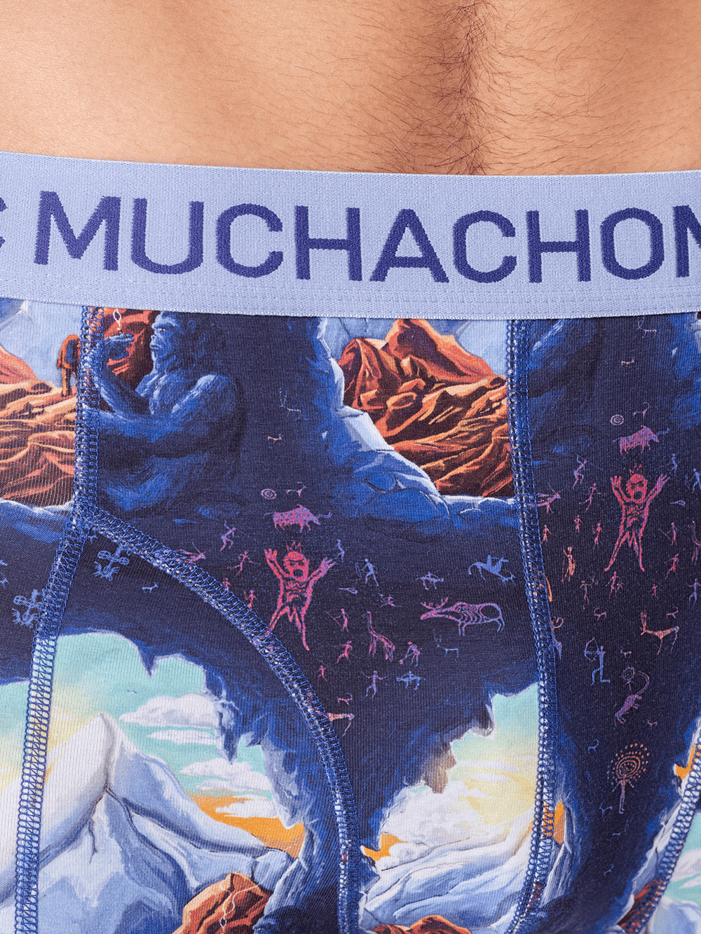 Heren 3-pack Boxershorts Deep Sea Mountaintops