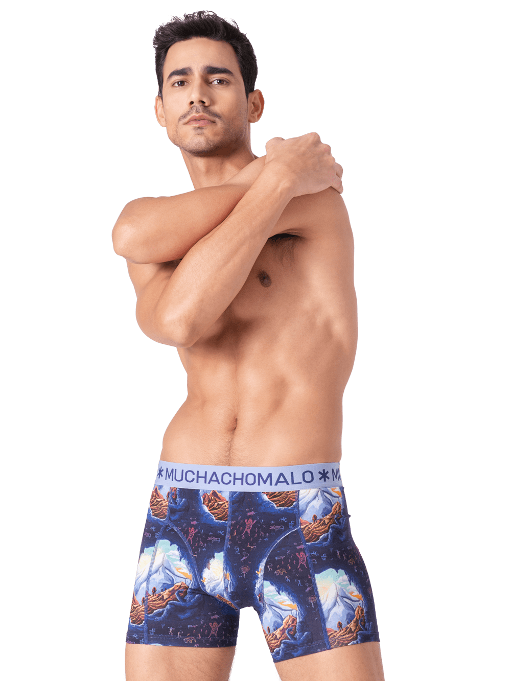 Heren 3-pack Boxershorts Deep Sea Mountaintops