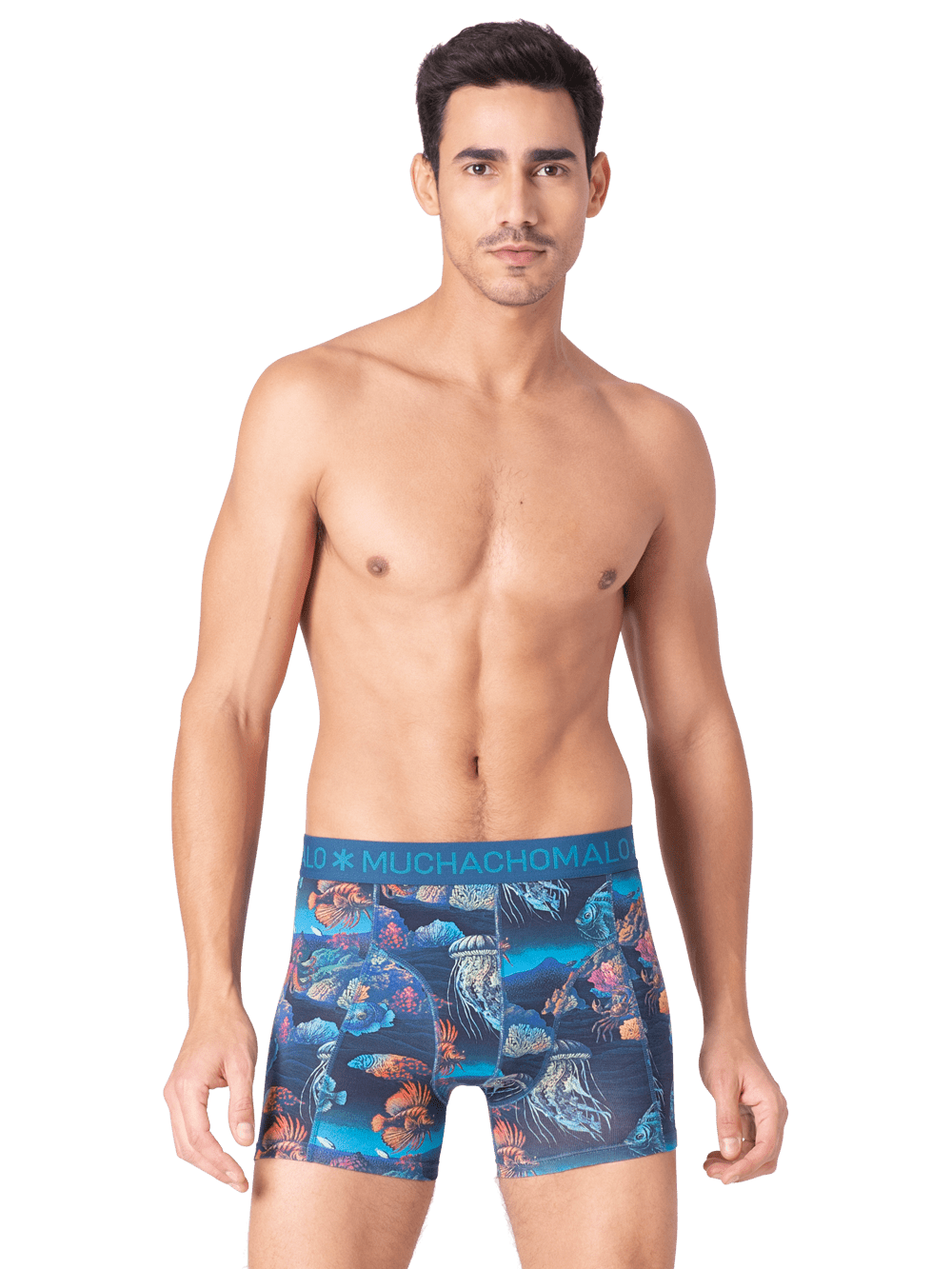Heren 3-pack Boxershorts Deep Sea Mountaintops