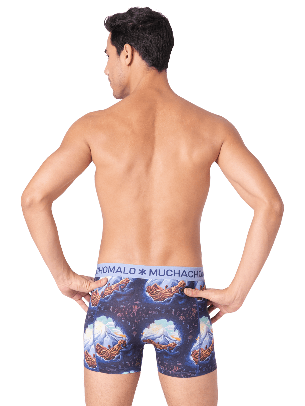 Heren 3-pack Boxershorts Deep Sea Mountaintops