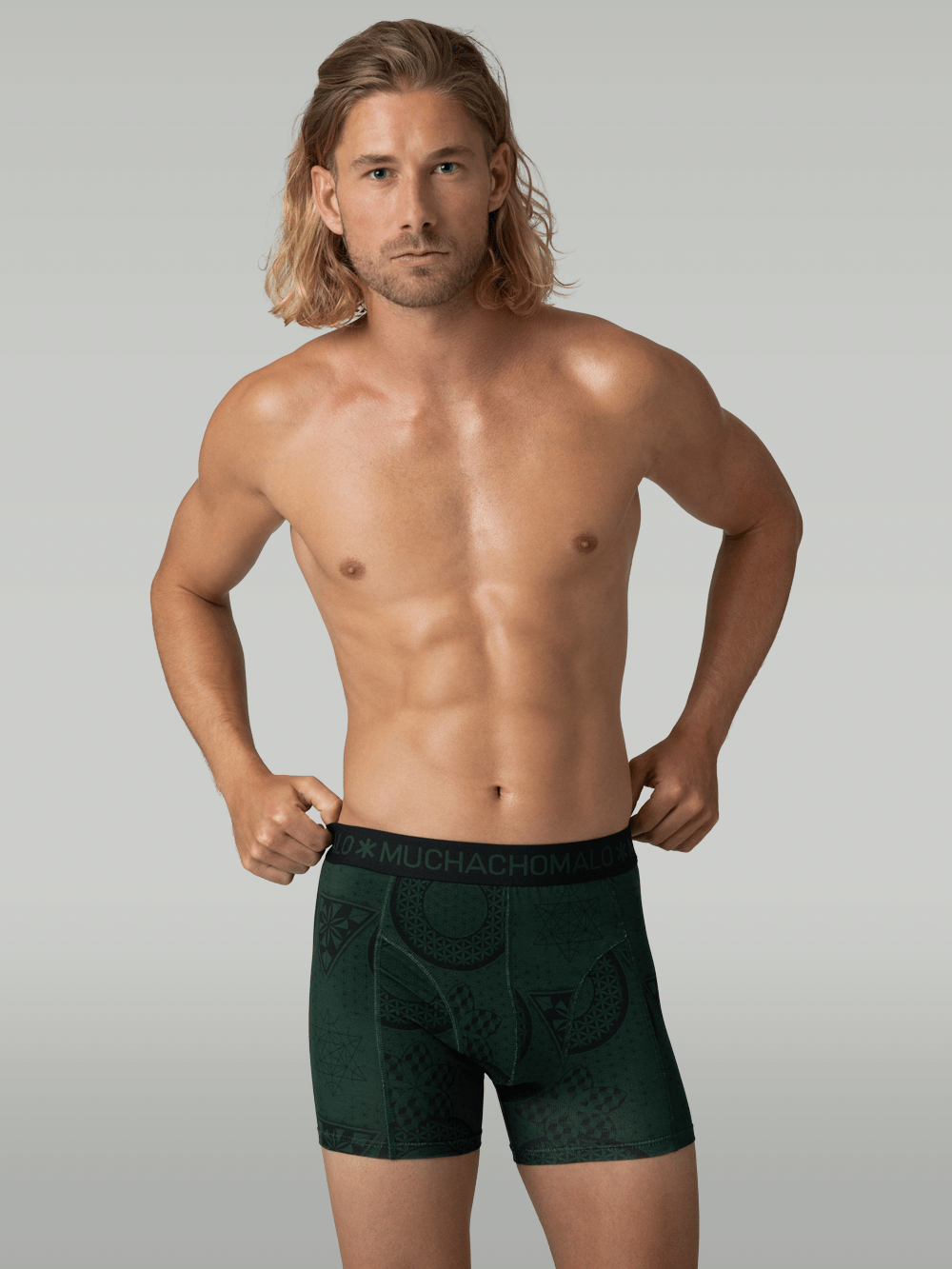 Heren 3-pack Boxershorts Geometric