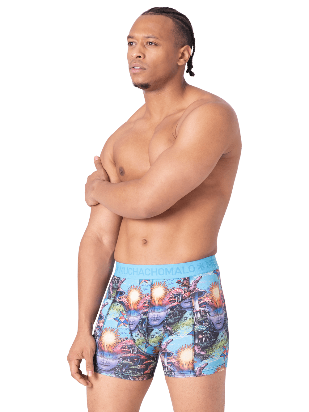 Heren 3-pack Boxershorts Inner Outer Space