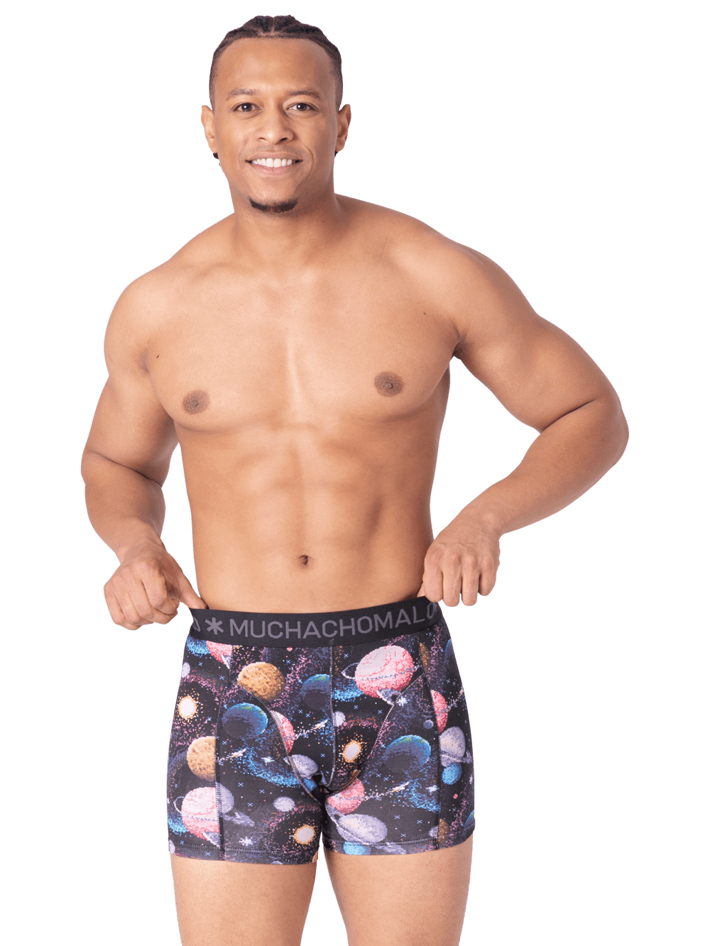 Heren 3-pack Boxershorts Inner Outer Space