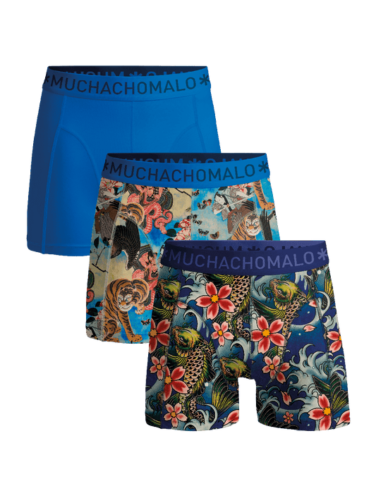 Heren 3-pack Boxershorts Irezumi