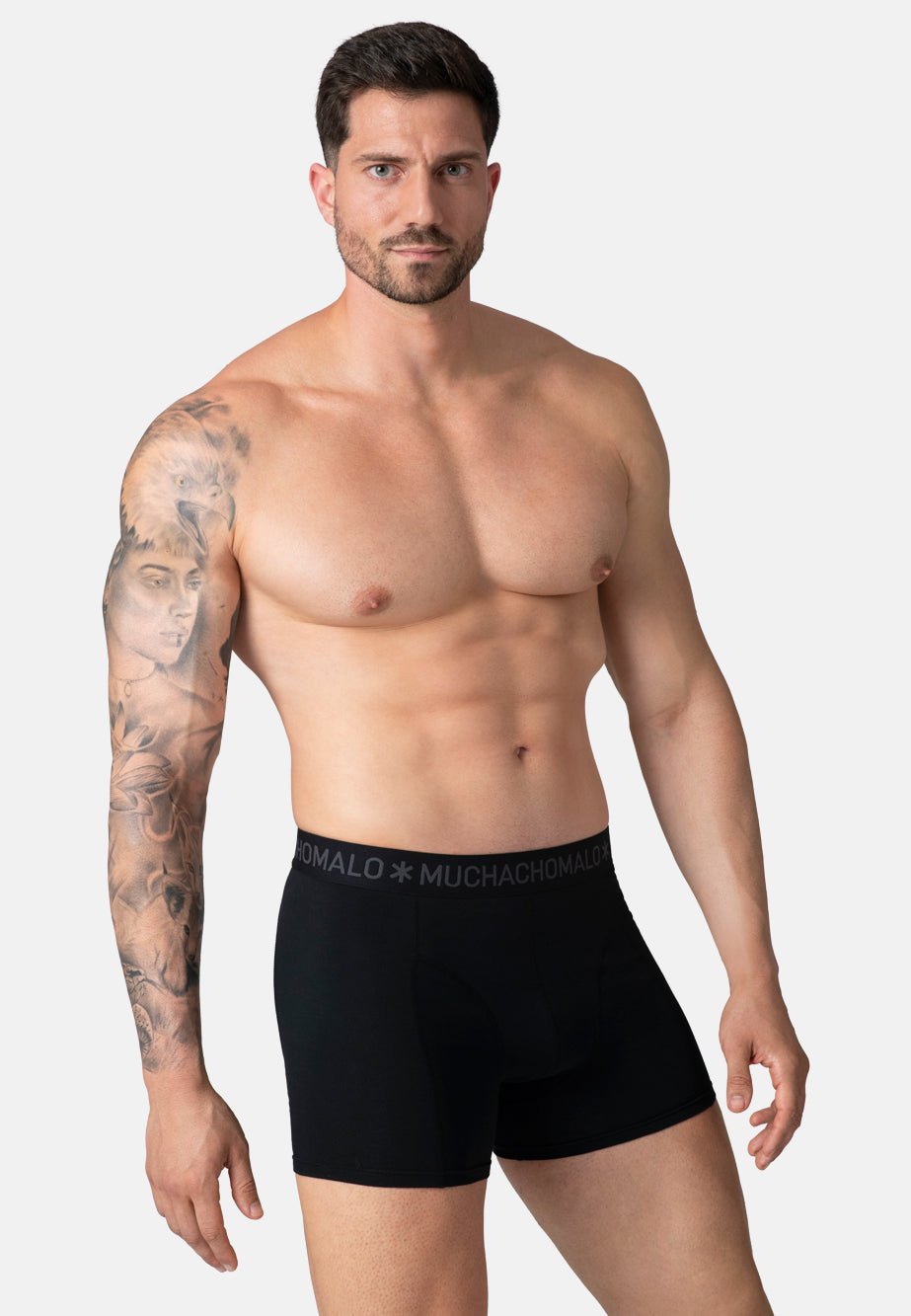 Heren 3-pack Boxershorts Licht Katoen