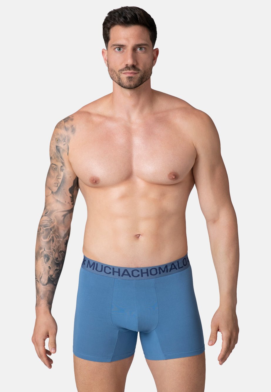 Heren 3-pack Boxershorts Licht Katoen