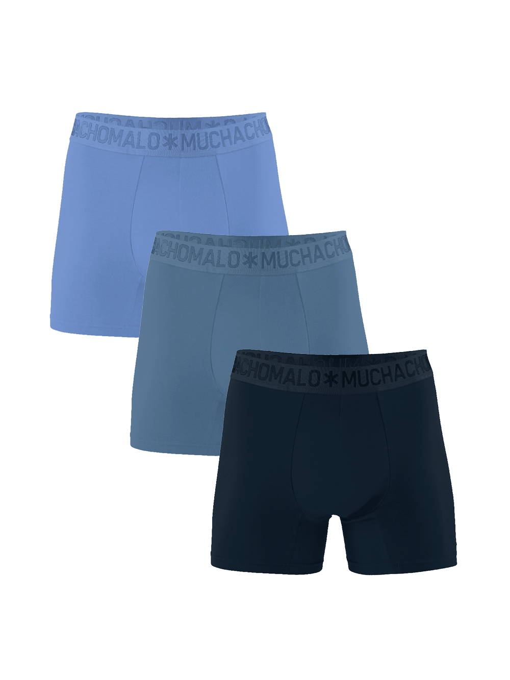 Heren 3-pack Boxershorts Licht Katoen