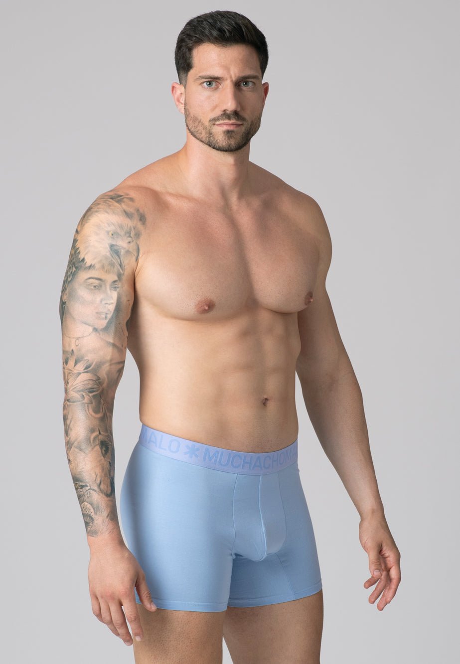 Heren 3-pack Boxershorts Licht Katoen
