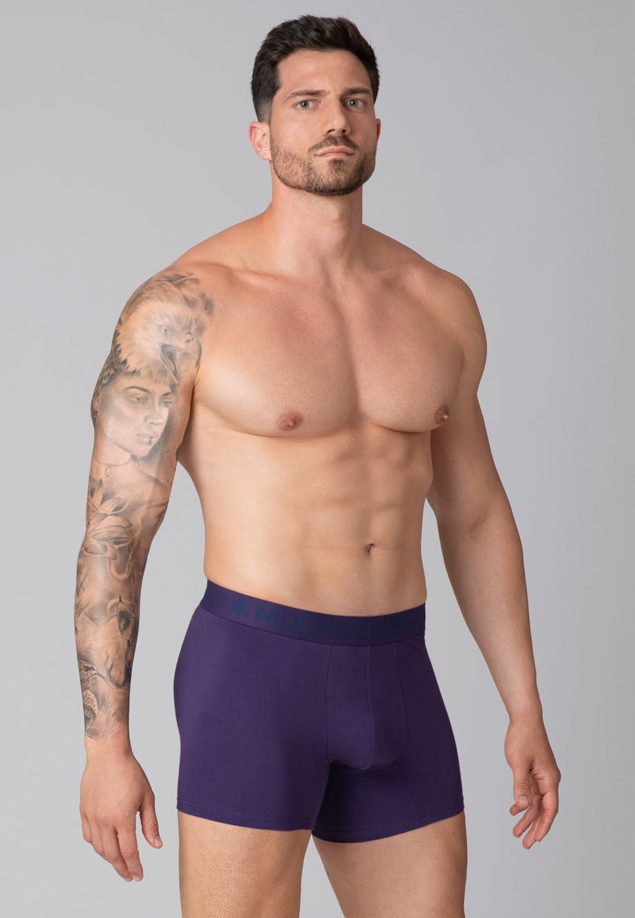 Heren 3-pack Boxershorts Licht Katoen