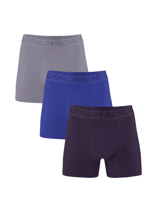 Heren 3-pack Boxershorts Licht Katoen