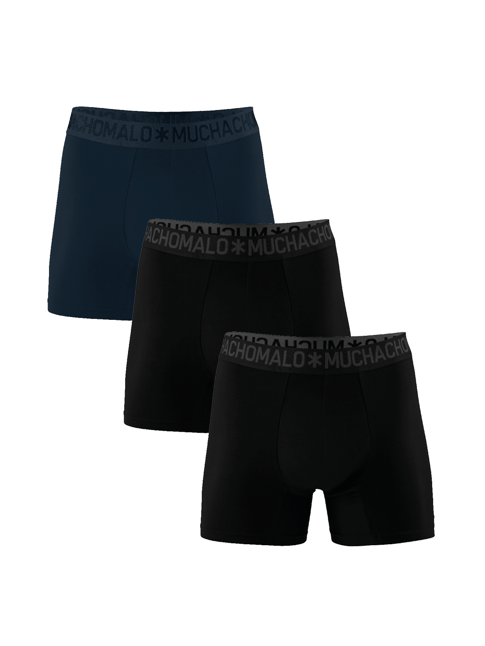 Heren 3-pack Boxershorts Licht Katoen