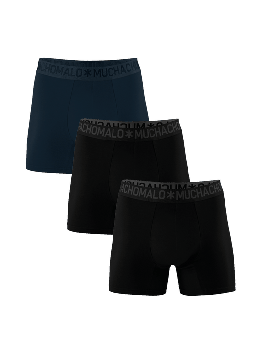Heren 3-pack Boxershorts Licht Katoen