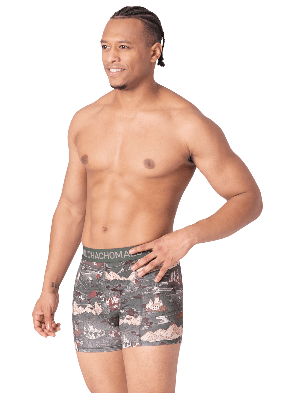 Heren 3-pack Boxershorts Maze Life