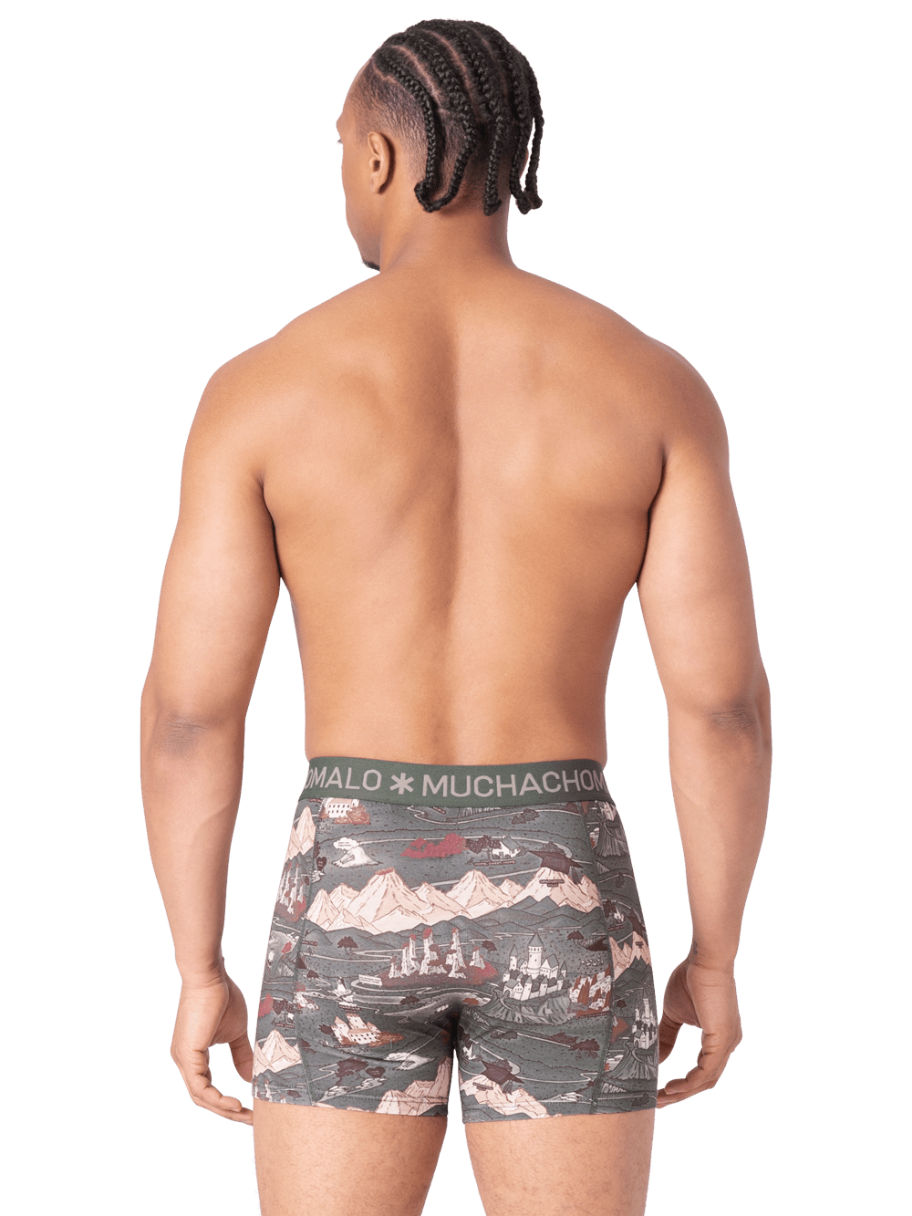 Heren 3-pack Boxershorts Maze Life
