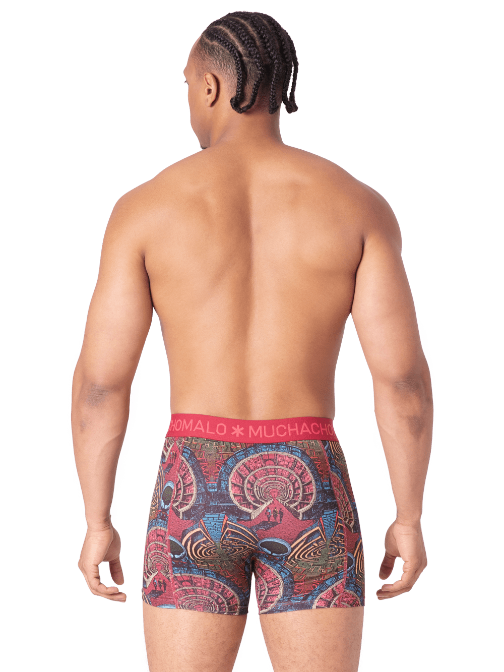 Heren 3-pack Boxershorts Maze Life