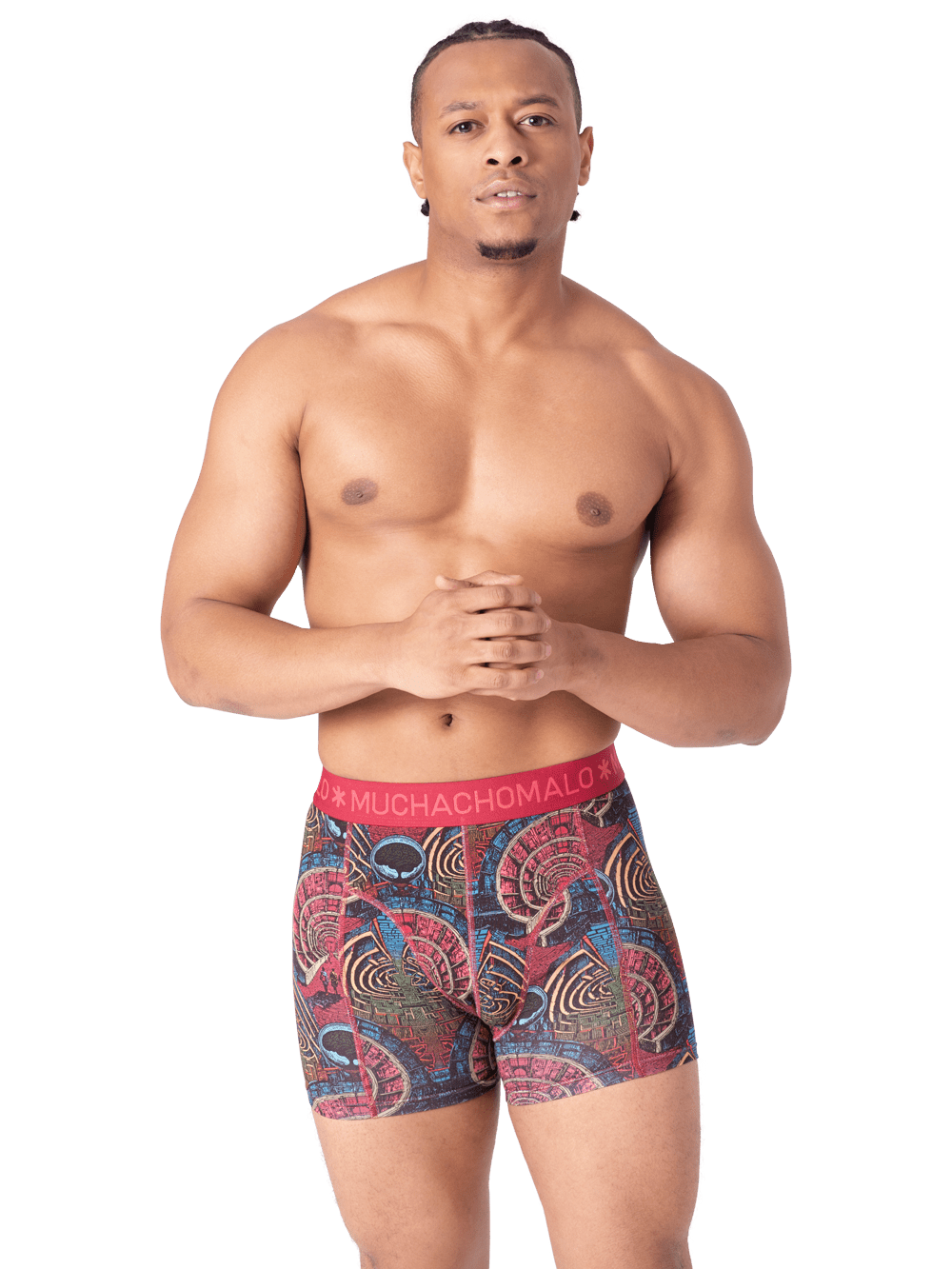 Heren 3-pack Boxershorts Maze Life