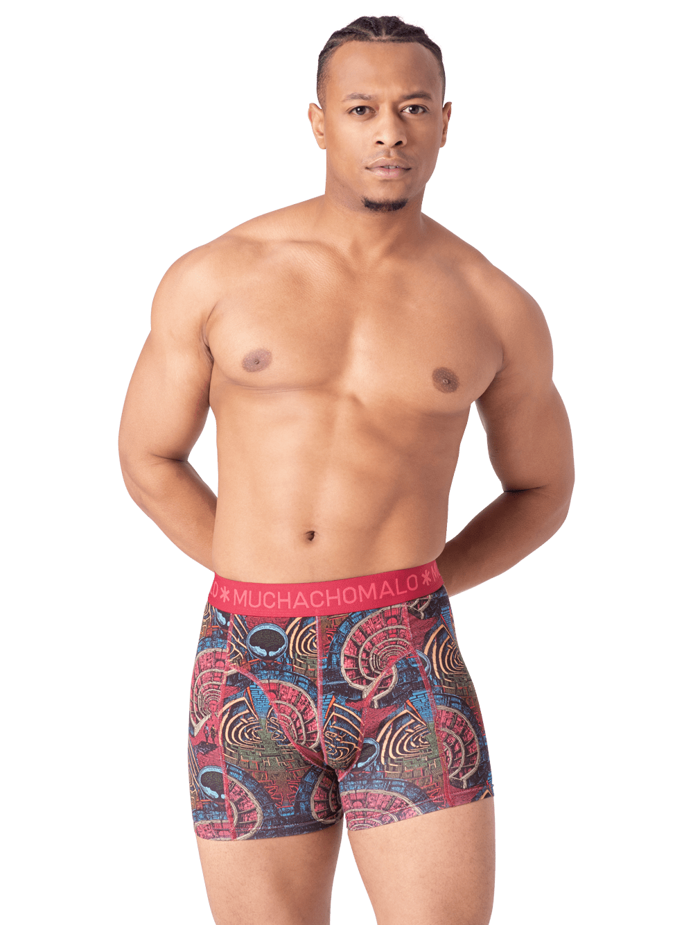 Heren 3-pack Boxershorts Maze Life