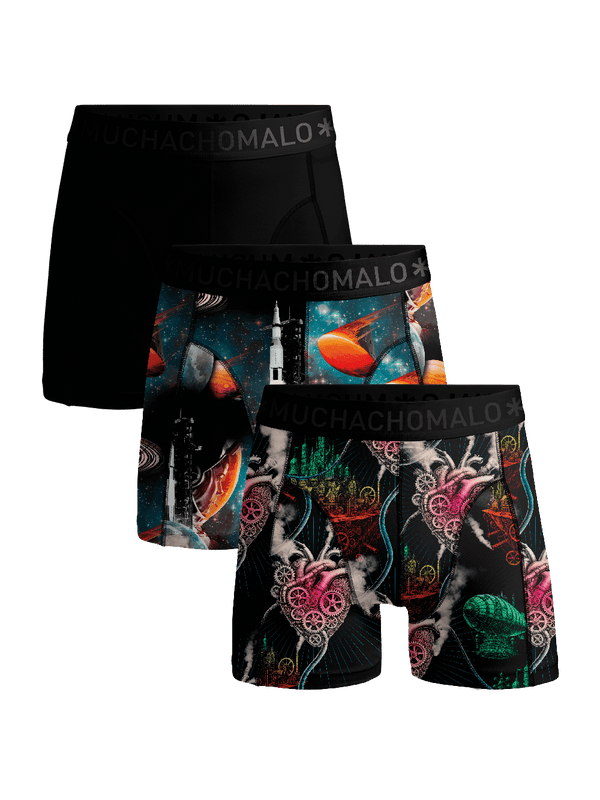 Heren 3-pack Boxershorts Modern Age
